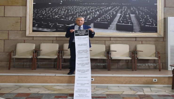345 vakıf sıfır vergi ödedi