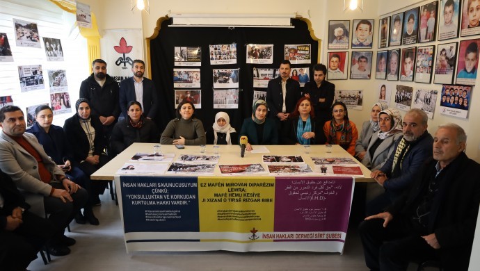 İHD Siirt Şubesi: “Batman T Tipi Hapishanesi’nde hak ihlalleri devam ediyor”