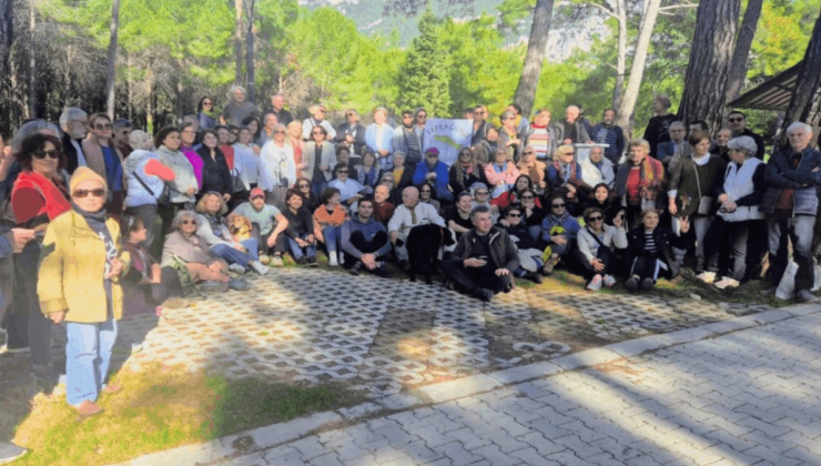 Akyaka Orman Kampı’nda “Doğa satılık değil” eylemi