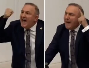 DEM sıralarını ayağa kaldıran sözler: Masaya vura vura “Öcalan şerefsizdir” dedi