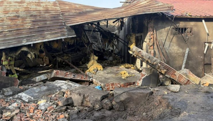Peynir üretim tesisinde patlama: Yaralılar var