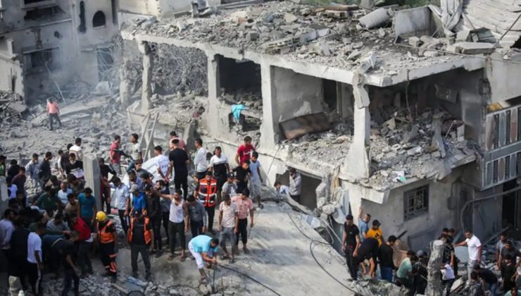 Gazze’de can kaybı 71 bin 412’ye yükseldi