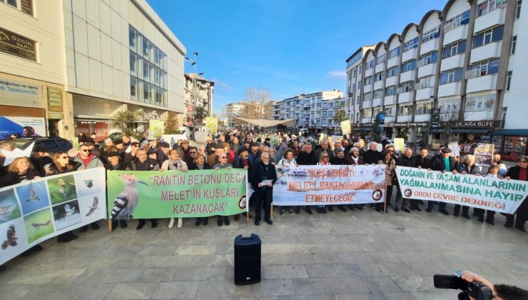 Yeşil Alanlar Ranta Kurban Edilmesin: Melet İçin 7. Yürüyüş