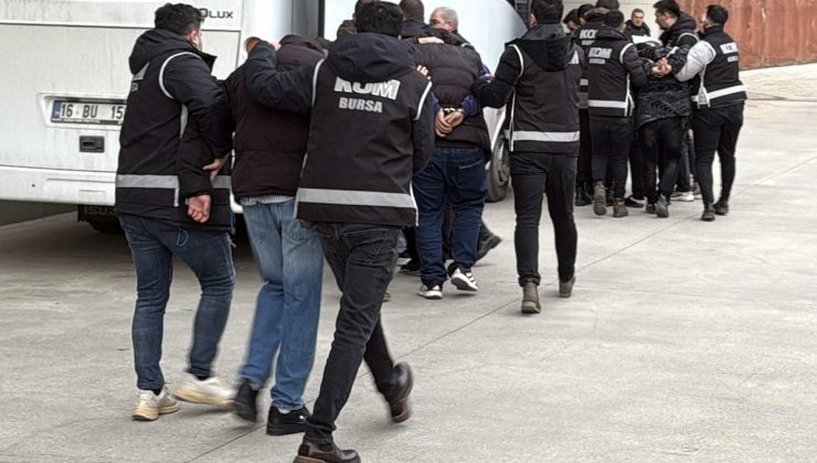 Bursa’da Molotofkokteylli Saldırıya Operasyon: 6 Şüpheli Gözaltında