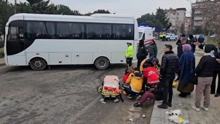 Çerkezköy’de İşçi servisleri kafa kafaya çarpıştı: 19 yaralı