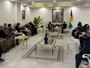 DEM Parti ve DBP Heyeti, IKBY ve Rojava’da Temaslarda Bulundu