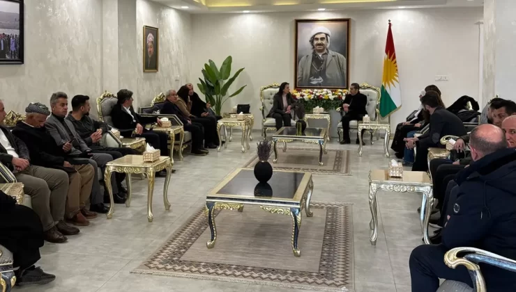 DEM Parti ve DBP Heyeti, IKBY ve Rojava’da Temaslarda Bulundu