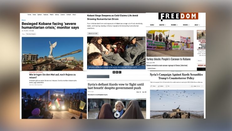 Dünya Basını Kobani’deki Kuşatmayı Gündeme Taşıdı