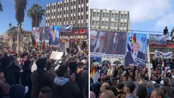 Dürziler Süveyda’da Bağımsızlık İçin Sokaklara İndi