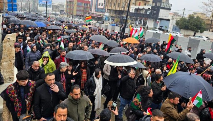 Süleymaniye’de Halep’e Destek Yürüyüşü: Siviller İçin Uluslararası Çağrı