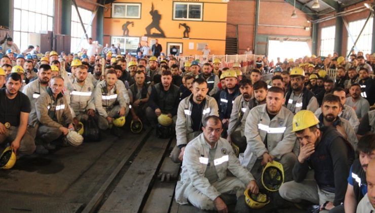 Zonguldak’ta TTK’ya bağlı 3 müessesede üretim durduruldu