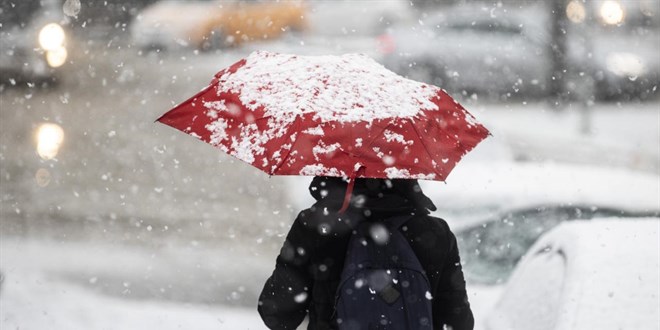 11 il için ‘sarı’ uyarı: Kar yağışı ve fırtınaya dikkat