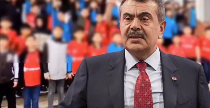 Bakan Tekin okulda selefi andının okutulmasına ilişkin ilk kez konuştu