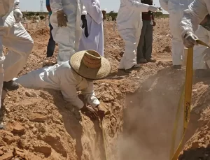 Çete üyesi sanılarak öldürülen madencilerin cesetleri gizli mezarda bulundu