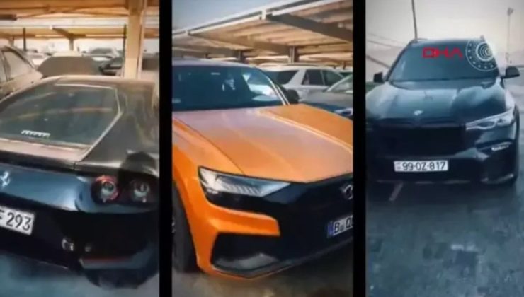 Gümrükten usulsüz geçirilen 65 lüks araca el konuldu: 22 gözaltı