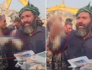 İran’da İlkokulda öldürülen kız çocuğunun kopan elini gösterip isyan etti: Dünya bu cinayeti görmeli