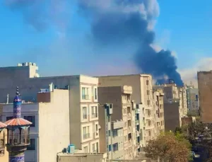 İsrail, Tahran’ın doğusuna saldırıyor! Şiddetli patlama oldu