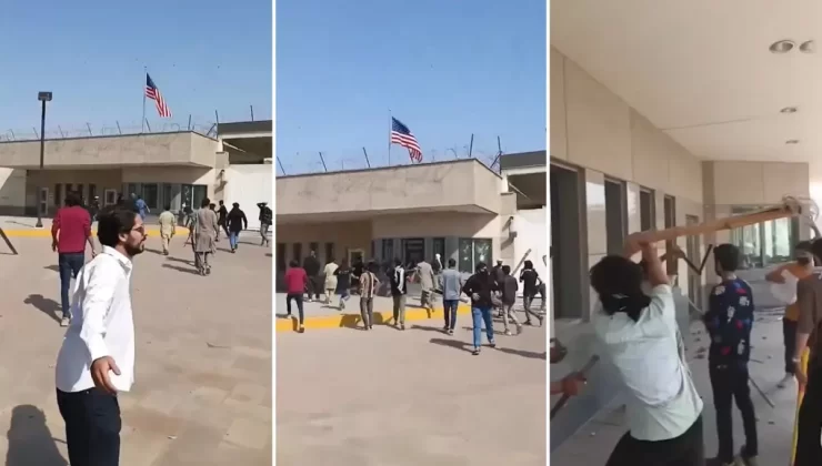 Pakistan da karıştı! ABD Başkonsolosluğu’nu bastılar, ölü ve yaralılar var