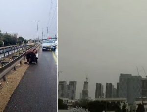 İsrail’de peş peşe çalan sirenlerin ardından şiddetli patlama sesi