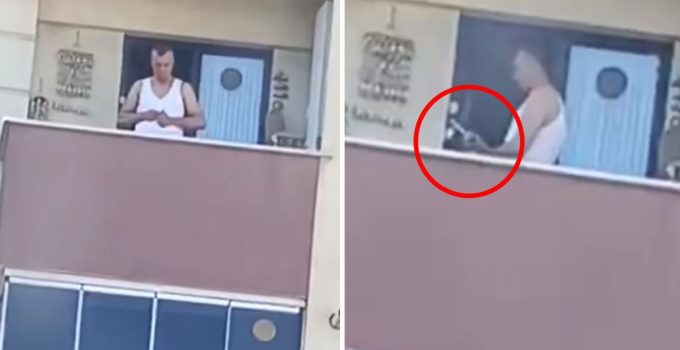 Pendik’te balkonda silah şarjörüne mermi dolduran şüpheli adli kontrolle serbest