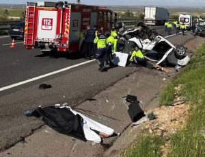 Şanlıurfa’da zincirleme kaza: 3 ölü, 5 yaralı