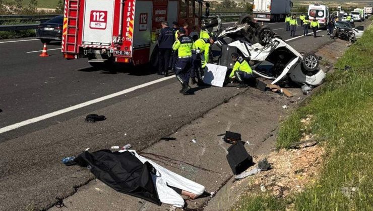 Şanlıurfa’da zincirleme kaza: 3 ölü, 5 yaralı